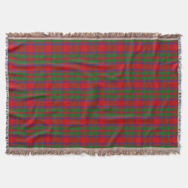 ClanMacKintoshTartan Decke (Vorderseite)