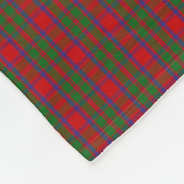 ClanMacKintoshTartan Fleecedecke (Ecke)