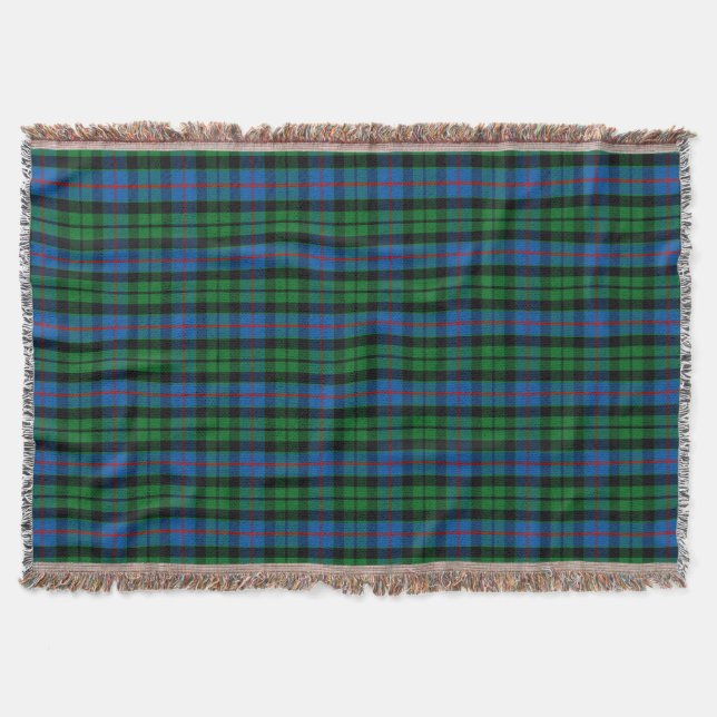 ClanMorrisonTartan Decke (Vorderseite)