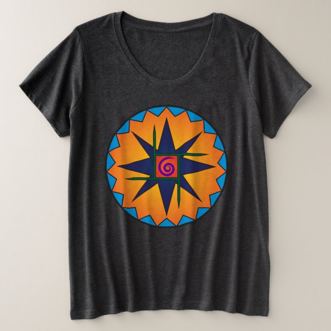 Clann Bhride Women's Plus Size Dark T-Shirt (1x-4x (Design vorne)