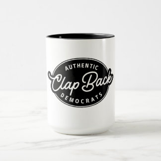 Clapback-Demokraten-Logo Tasse