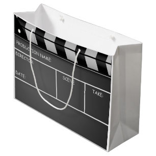 Clapperboard große Geschenk-Tasche Geschenktüte
