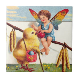 Clapsaddle: Ostern-Fee mit Huhn Fliese