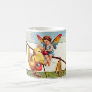Clapsaddle: Ostern-Fee mit Huhn Tasse