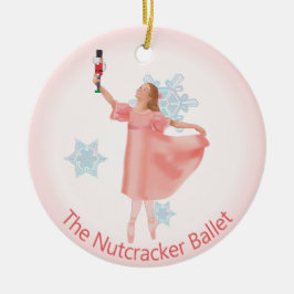 Clara Nutcracker Keramik Ornament