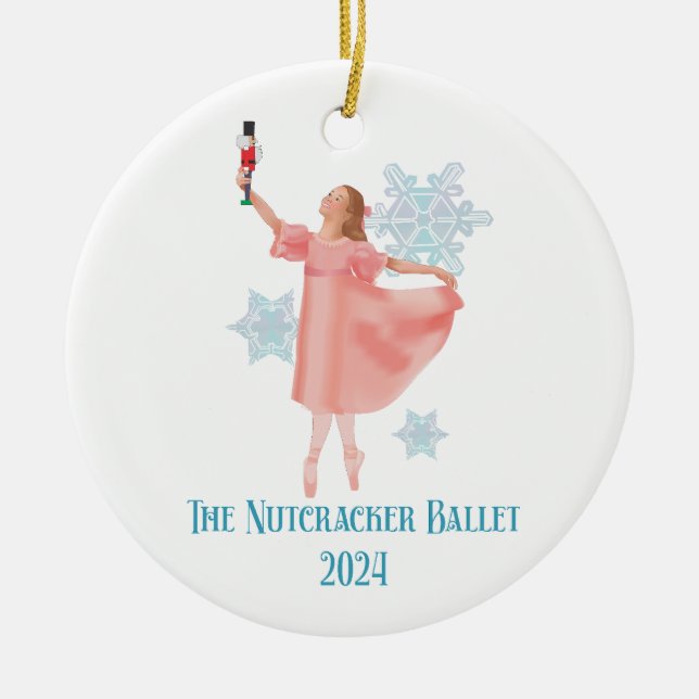 Clara Nutcracker Ornament 2024 (Vorne)