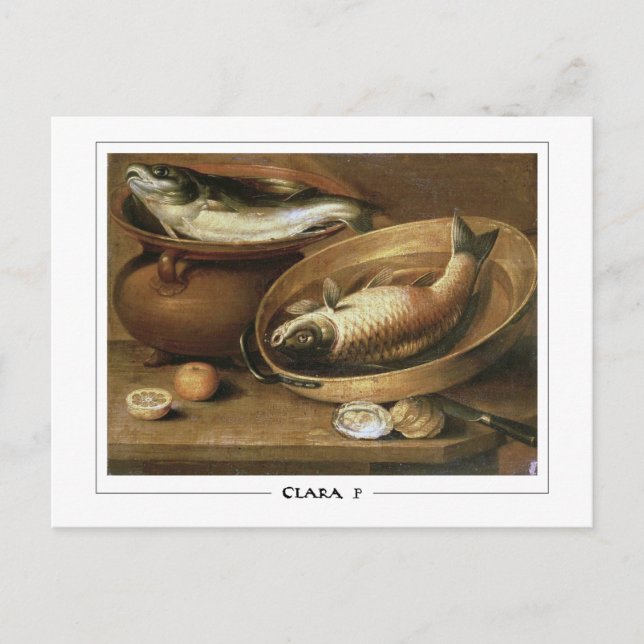 Clara Peeters #12 - Fine Art Postcard Postkarte (Vorderseite)