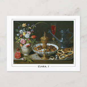 Clara Peeters #2 - Fine Art Postcard Postkarte