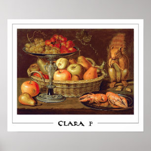 Clara Peeters Zedign Art Poster #11