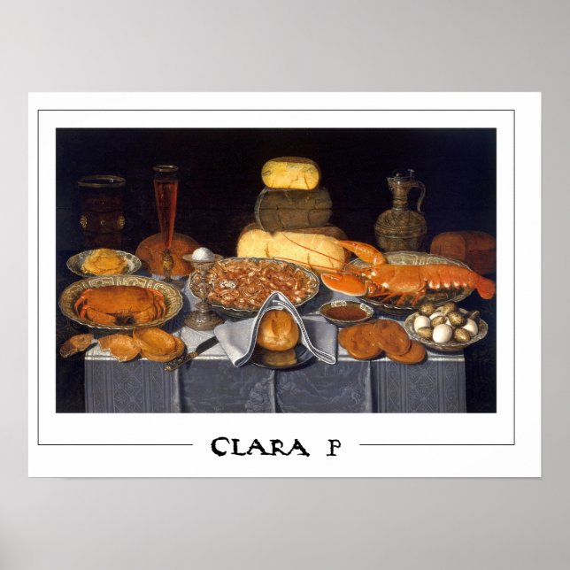 Clara Peeters Zedign Art Poster #44 (Vorne)
