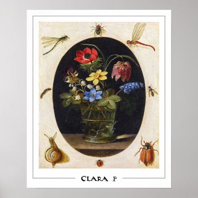 Clara Peeters Zedign Art Poster #7 (Vorne)