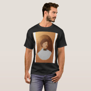 Clara Sage Talla Johnson 1909 Portrait Fine Art T-Shirt