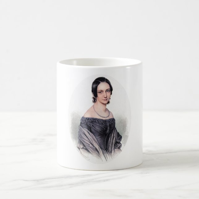 Clara Schumann - Pianist und Komponist Kaffeetasse (Mittel)