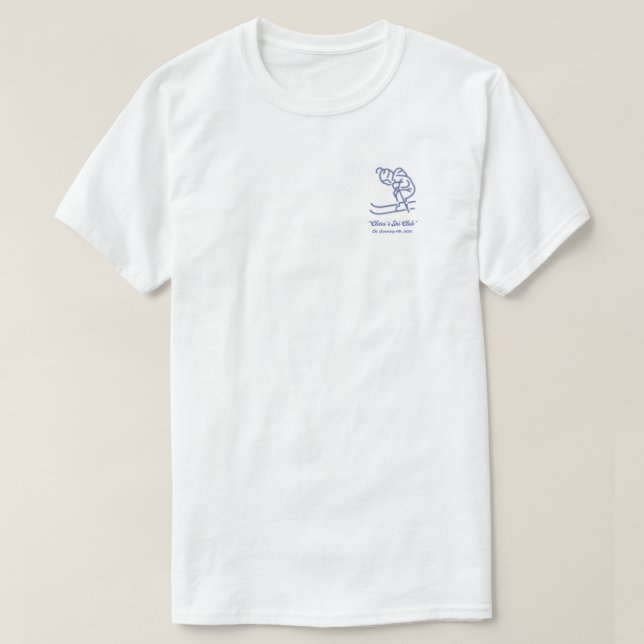 Clara Ski Club T-Shirt (Design vorne)