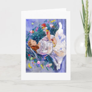 Clara und der Nutcracker Feiertagskarte