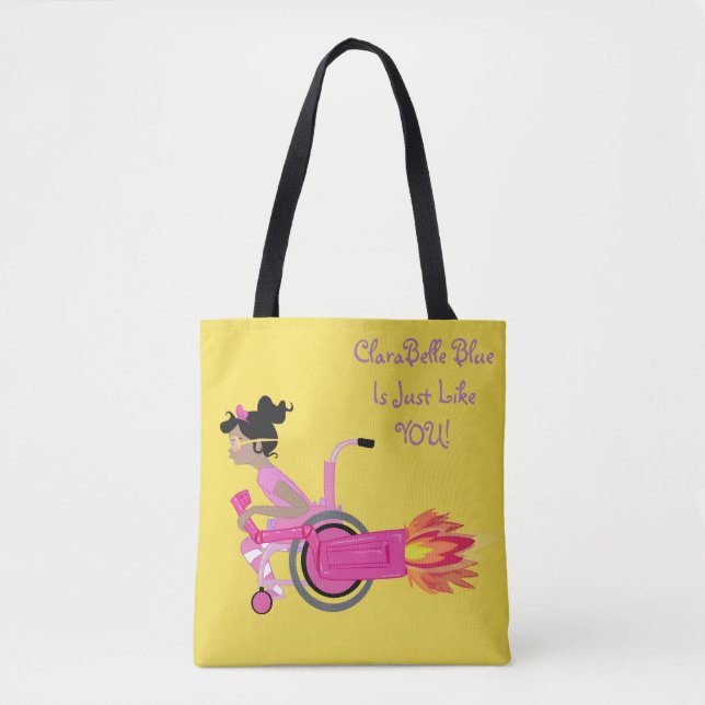 ClaraBelle blaue perfekte Tasche - (Vorderseite)