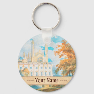 Clare Hall und King's Uni Chapel, Cambridge, Schlüsselanhänger