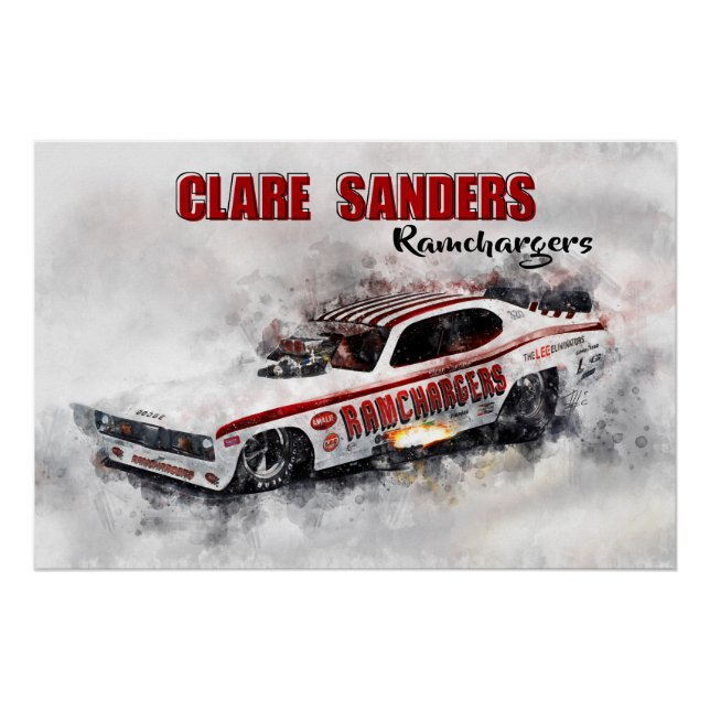 Clare Sanders Ramchargers Poster (Vorderseite)