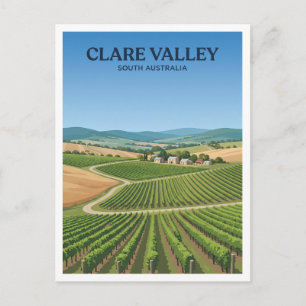 Clare Valley Australien Postkarte