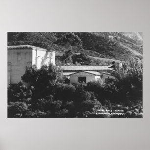 Claremont, California View of Padua Hills Theater Poster