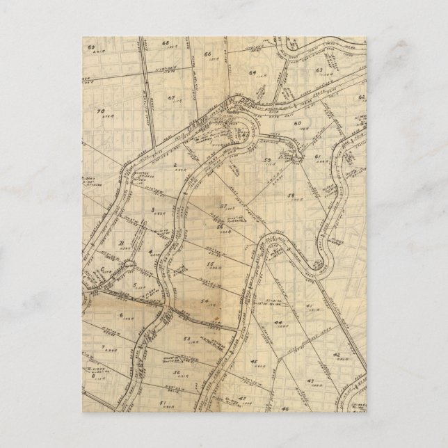 Claremont Heights Postkarte (Vorderseite)