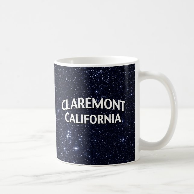 Claremont Kalifornien Tasse (Rechts)