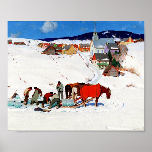 Clarence Gagnon - Die Eisernte Poster (Vorne)