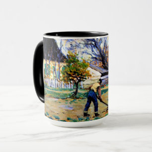 Clarence Gagnon- Fall Scene, Baie-Saint-Paul, Tasse