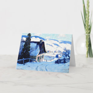 Clarence Gagnon - Farm Greiner Card Karte