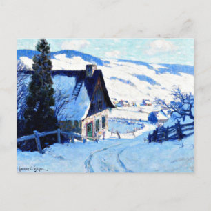 Clarence Gagnon - Farm Postkarte