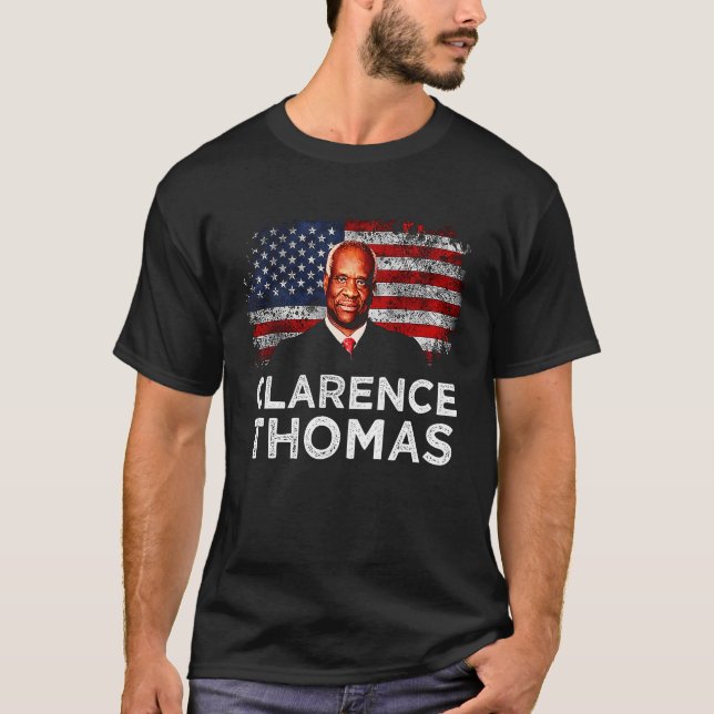 Clarence Thomas Court Justices Clarence Thomas T-Shirt (Vorderseite)