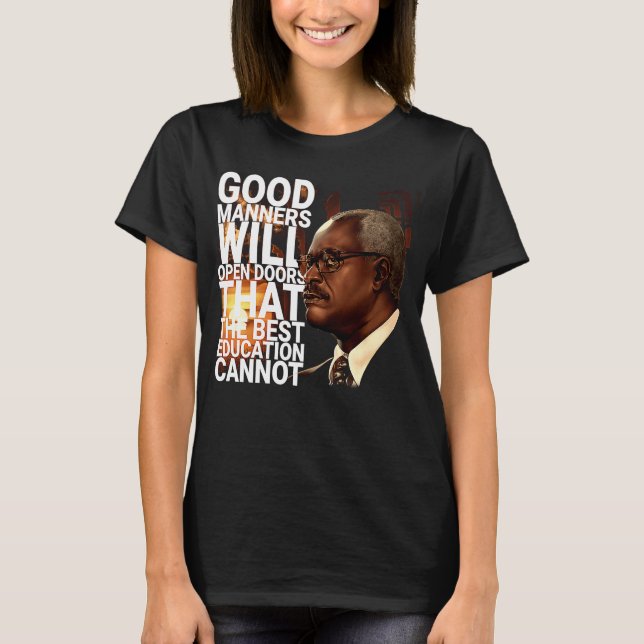 Clarence Thomas hat Equal Quotes Justice T-Shirt (Vorderseite)