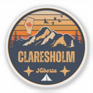 Claresholm, Alberta Aufkleber