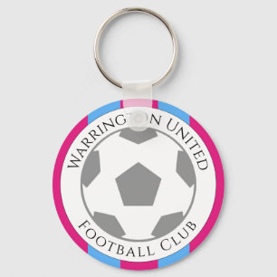 Claret & Blue Football Club Schlüsselanhänger