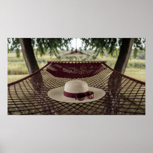 Claret Hammock Digital Foto Poster