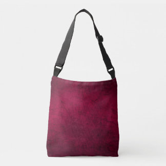 Claret Solid Schlicht Tragetaschen Mit Langen Trägern