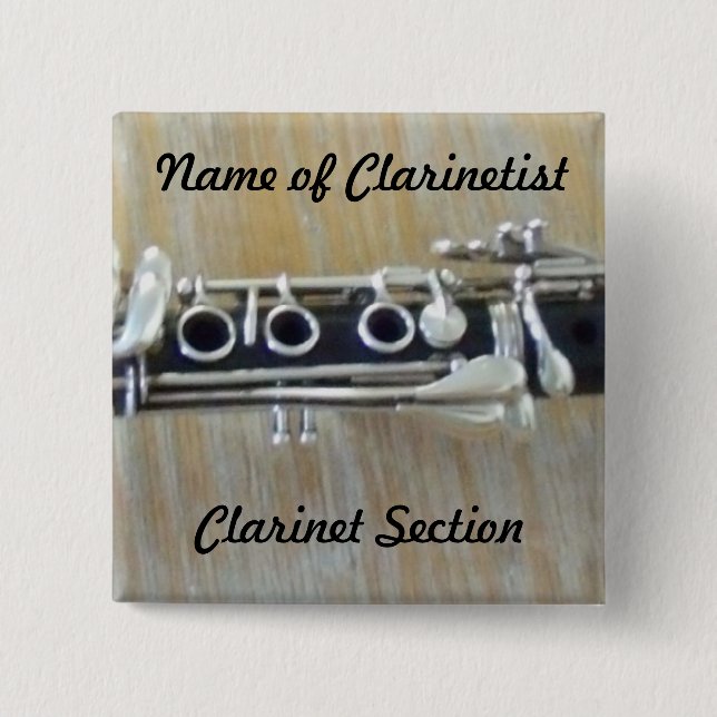 Clarinet Button (Vorderseite)