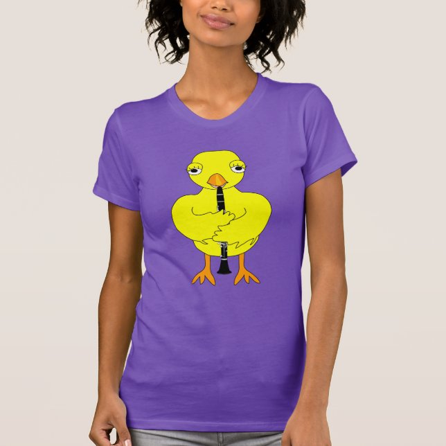 Clarinet Chick T - Shirt (Vorderseite)