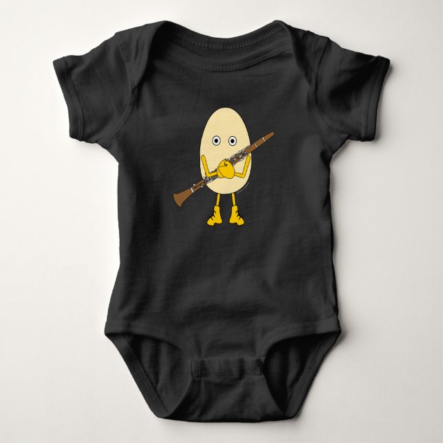 Clarinet Egghead T - Shirt (Vorderseite)