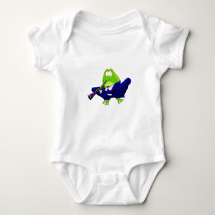 Clarinet-Frosch Baby Strampler