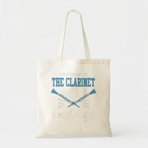 Clarinet Funny Dog Lover Clarinetist Klarinettensp Tragetasche