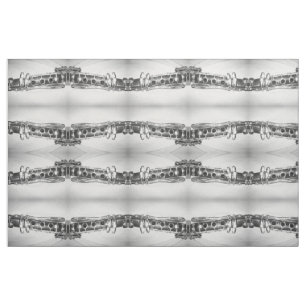 Clarinet-gemustertes Gewebe Stoff