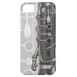 Clarinet in Holzkohle iPhone 5/5S Fall Case-Mate iPhone Hülle