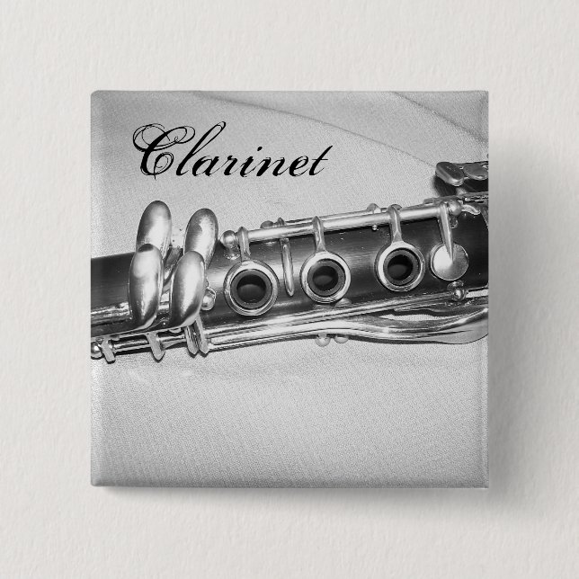 Clarinet-Knopf Button (Vorderseite)