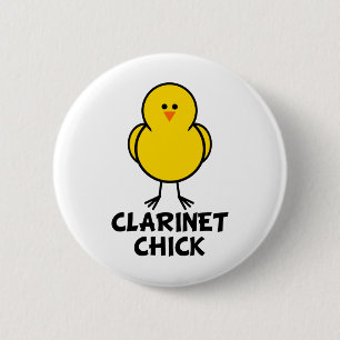 Clarinet-Küken Button