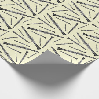 Clarinet Music Teacher Band Musician Geschenkpapier