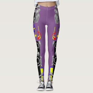 Clarinet-Musiknote Leggings