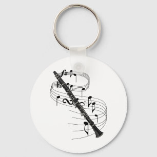 Clarinet Schlüsselanhänger