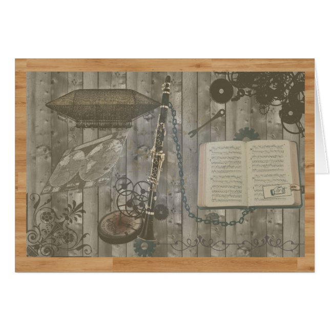 Clarinet Steampunk Eskapade (Vorderseite (Horizontal))