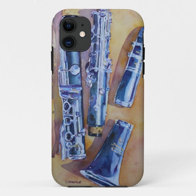 Clarinet-Süßigkeit Case-Mate iPhone Hülle (Rückseite)